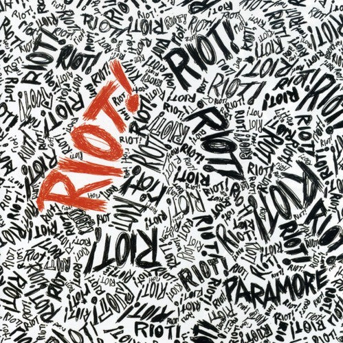 the album cover for Paramore - Riot!