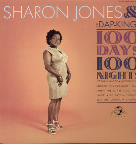 the album cover for Sharon Jones & The Dap-Kings - 100 Days, 100 Nights