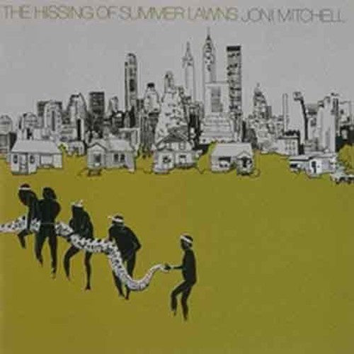 the album cover for Joni Mitchell - Hissing of Summer Lawns