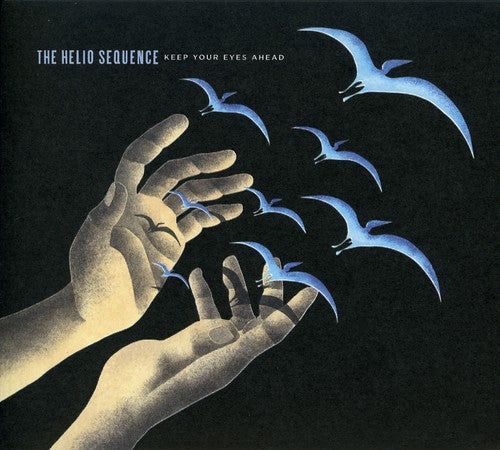 the album cover for The Helio Sequence - Keep Your Eyes Ahead