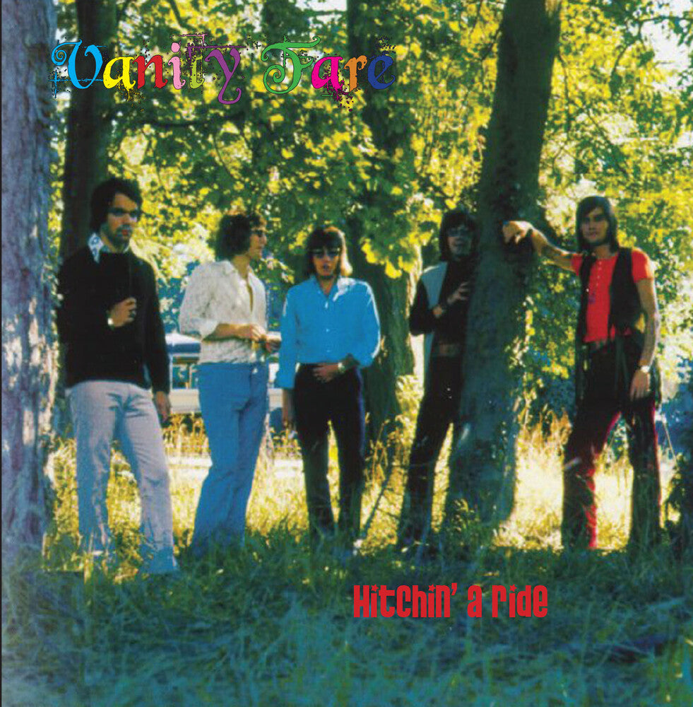 the album cover for Vanity Fare - Hitchin' a Ride