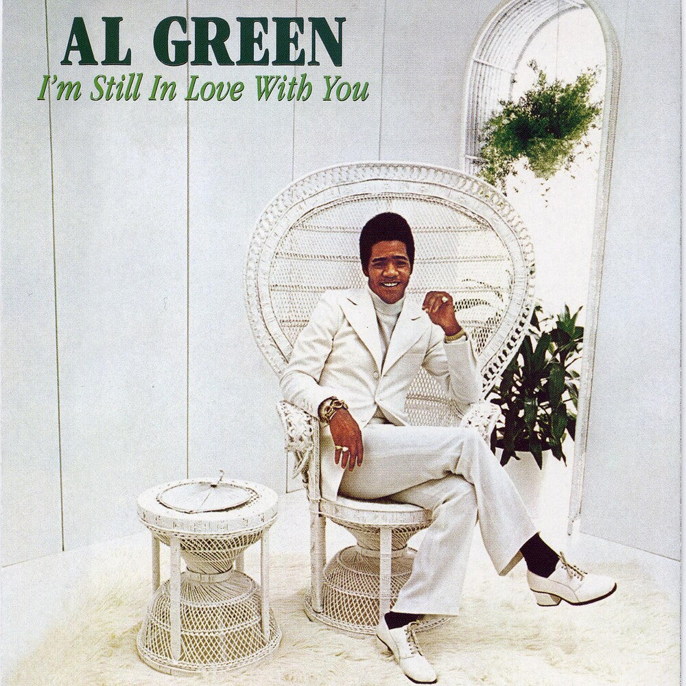 the album cover for Al Green - I'm Still In Love With You