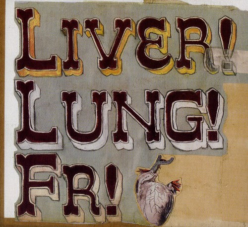 the album cover for Frightened Rabbit - Liver Lung Fr