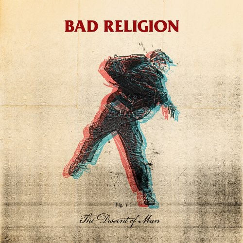 the album cover for Bad Religion - The Dissent Of Man