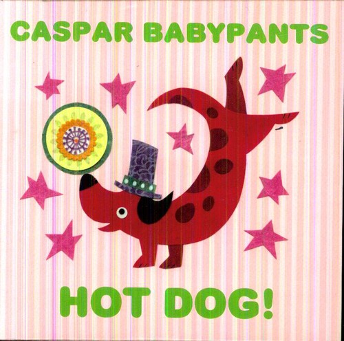 the album cover for Caspar Babypants - Hot Dog