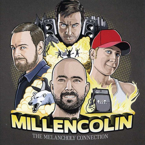 the album cover for Millencolin - The Melancholy Connection