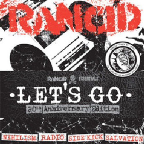 the album cover for Rancid - Let's Go (Rancid Essentials 5X7 Inch Pack)