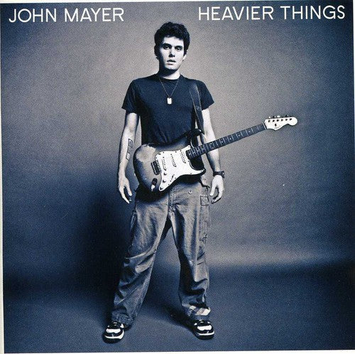 the album cover for John Mayer - Heavier Things