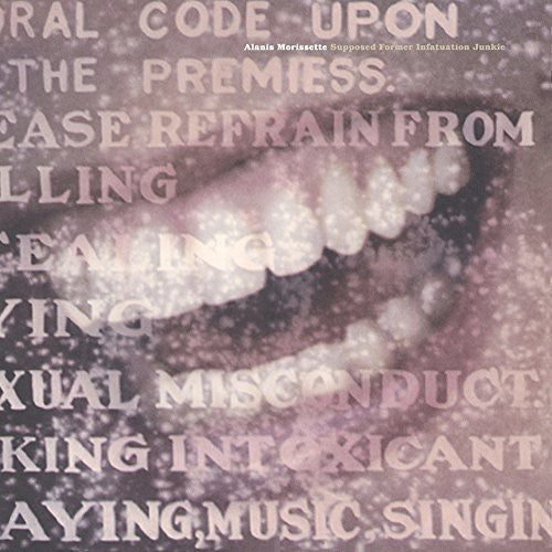 the album cover for Alanis Morissette - Supposed Former Infatuation Junkie