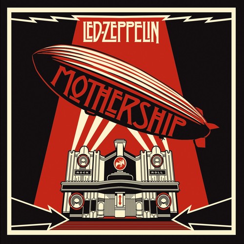 the album cover for Led Zeppelin - Mothership