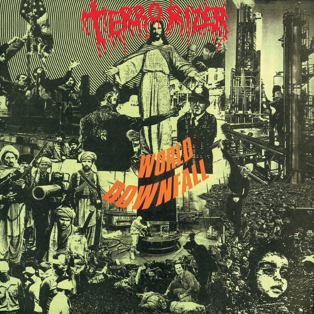the album cover for Terrorizer - World Downfall