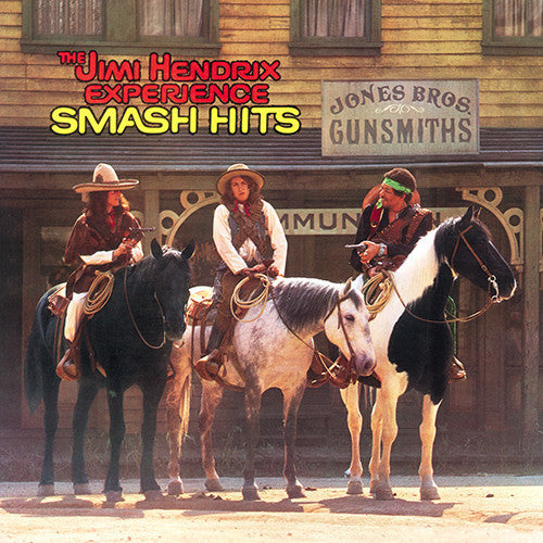 the album cover for Jimi Hendrix - Smash Hits