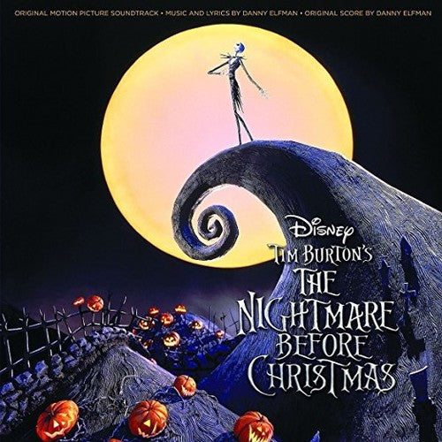 the album cover for Nightmare Before Christmas - The Nightmare Before Christmas (Original Motion Picture Soundtrack)