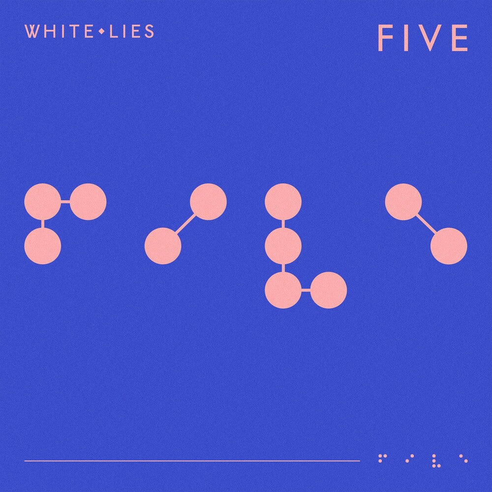 the album cover for White Lies - Five