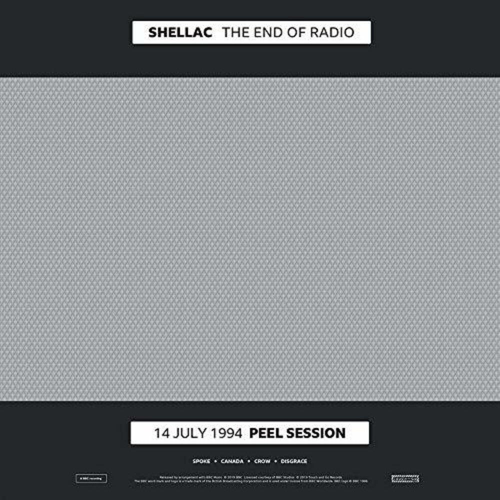 the album cover for Shellac - The End of Radio