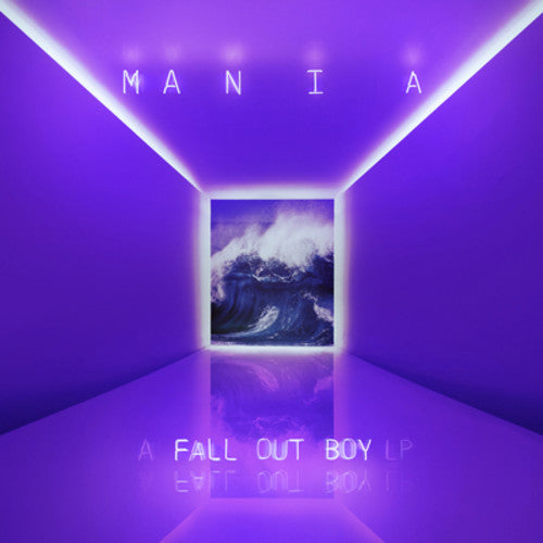 the album cover for Fall Out Boy - M A N I A
