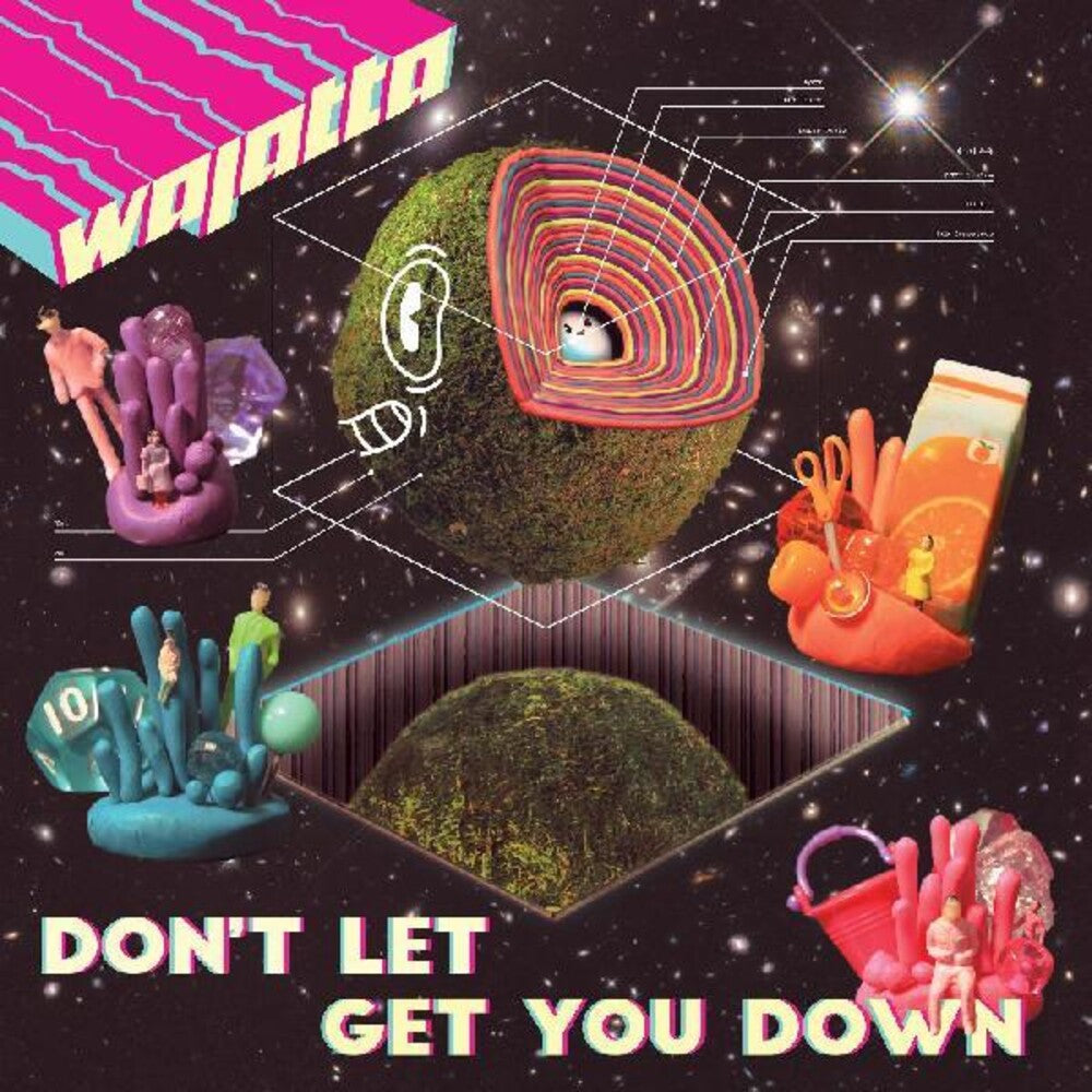 the album cover for Wajatta - Don't Let Get You Down