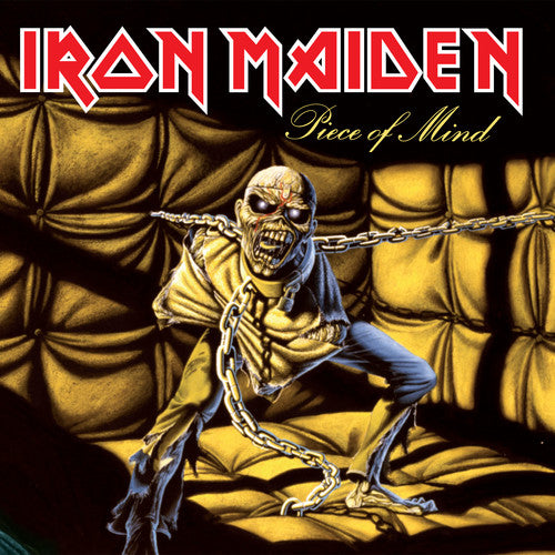 the album cover for Iron Maiden - Piece of Mind