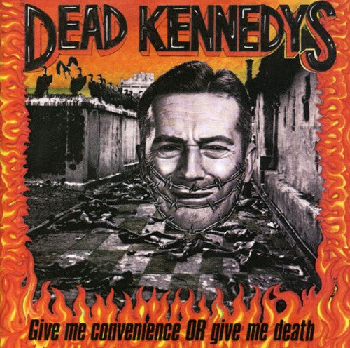 the album cover for Dead Kennedys - Give Me Convenience or Give Me Death