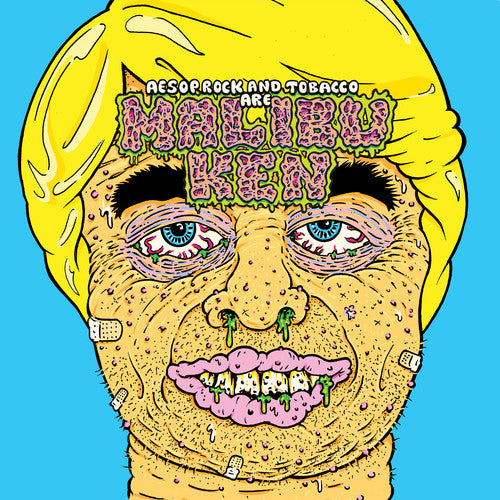 the album cover for Aesop Rock - Malibu Ken