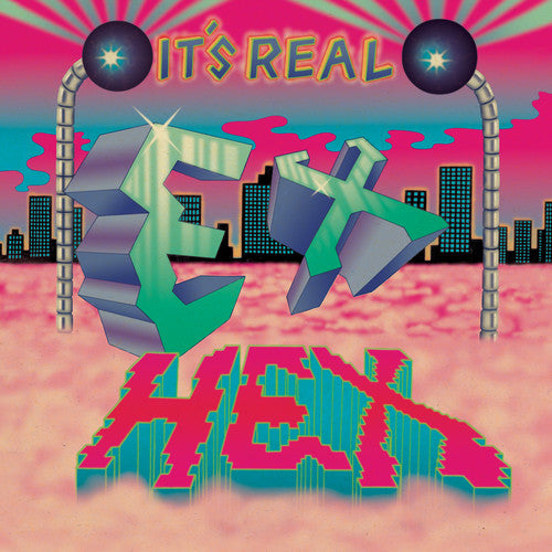 the album cover for Ex Hex - It's Real