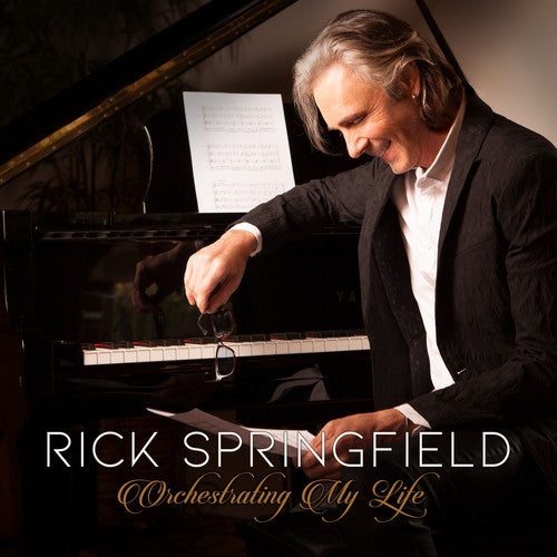 the album cover for Rick Springfield - Orchestrating My Life (Uk)