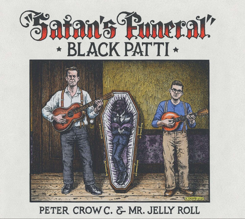 the album cover for Black Patti - Satan's Funeral