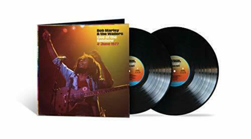 the album cover for Bob Marley & Wailers - Live At The Rainbow: 4th June 1977
