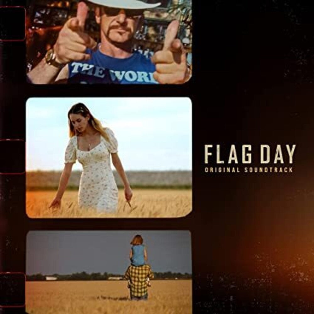 the album cover for Eddie Vedder / Hansard,Glen / Cat Power - Flag Day / O.S.T.