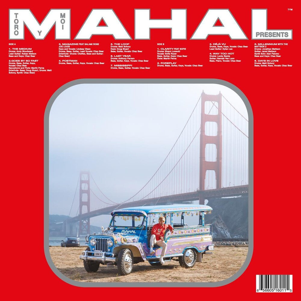 the album cover for Toro Y Moi - Mahal