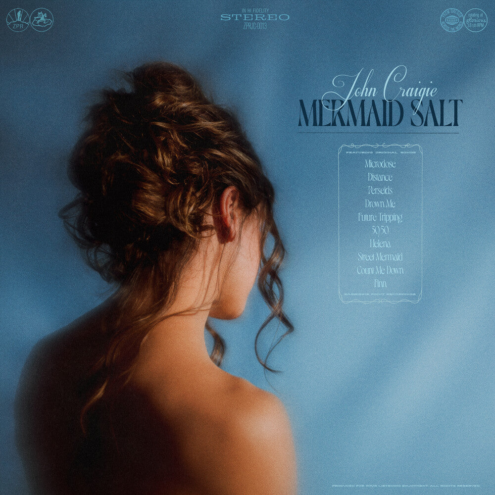 the album cover for John Craigie - Mermaid Salt (IEX) (Smoke Swimming Pool)