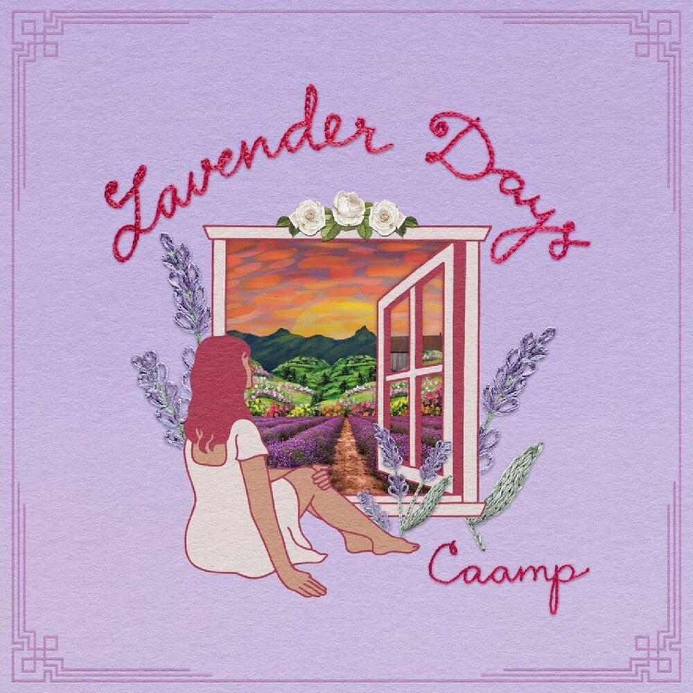 the album cover for Caamp - Lavender Days