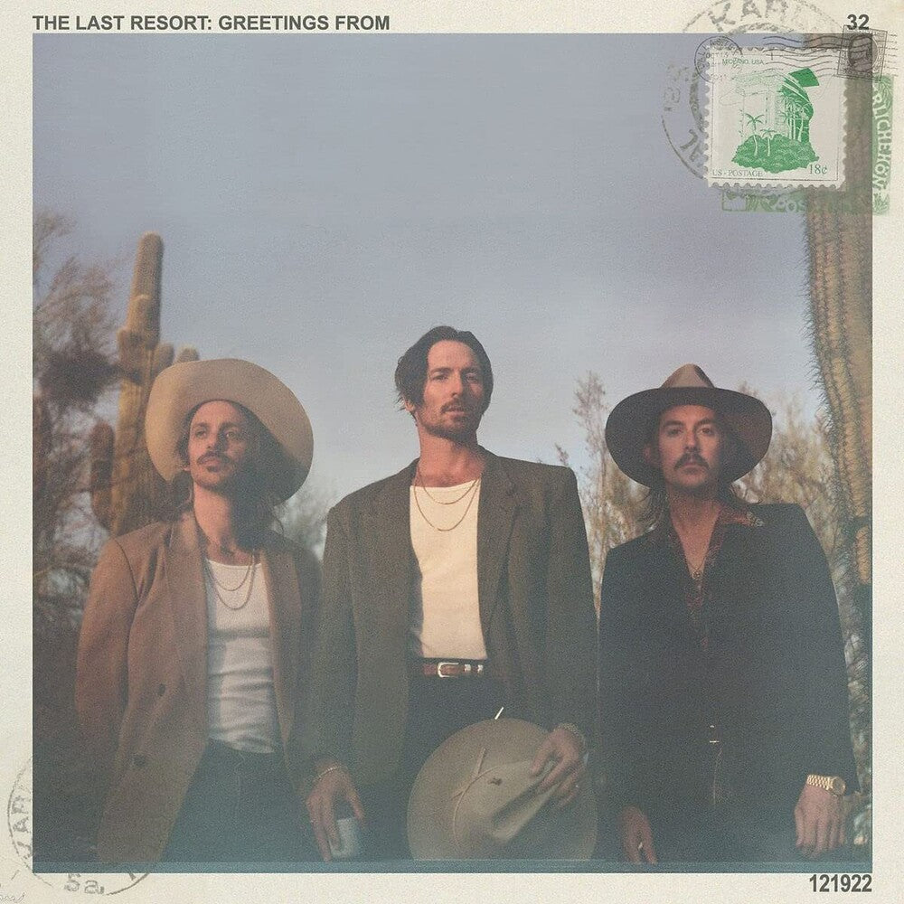 the album cover for Midland - The Last Resort: Greetings From