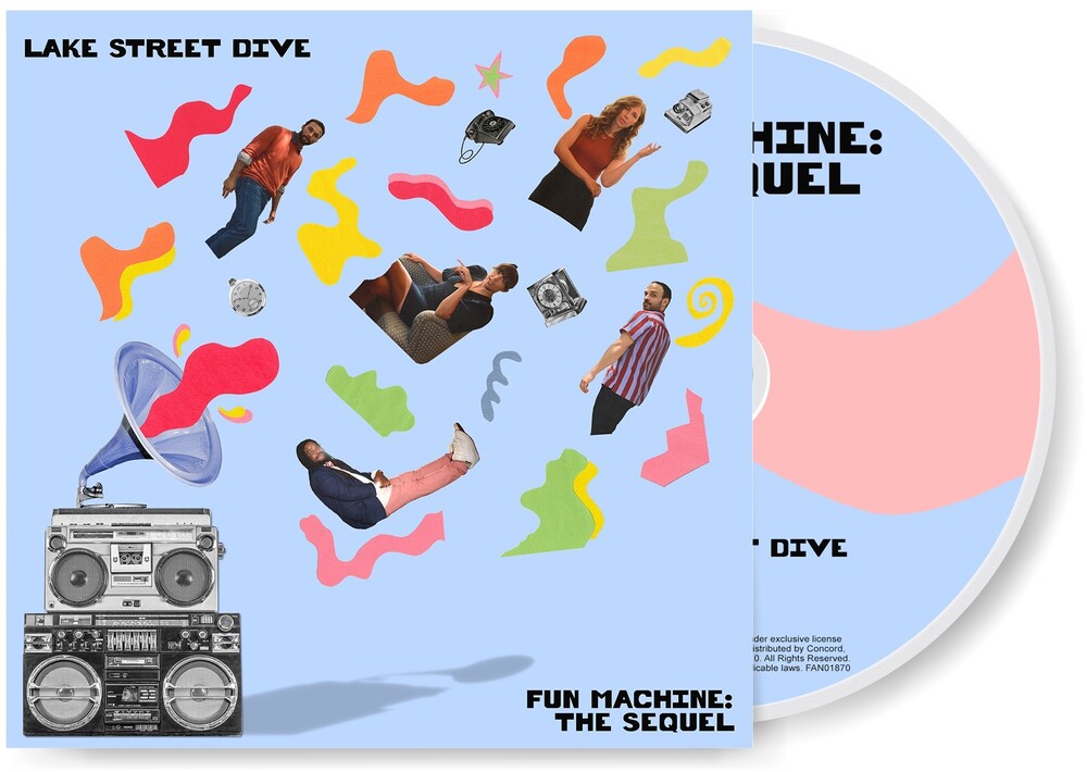 the album cover for Lake Street Dive - Fun Machine: The Sequel