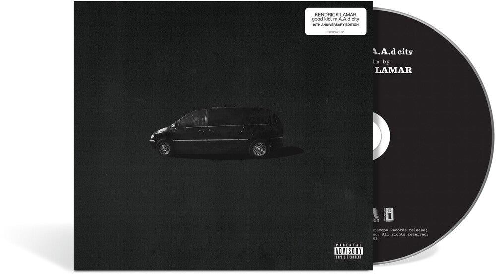 the album cover for Kendrick Lamar - good kid, m.A.A.d city: 10th Anniversary Edition