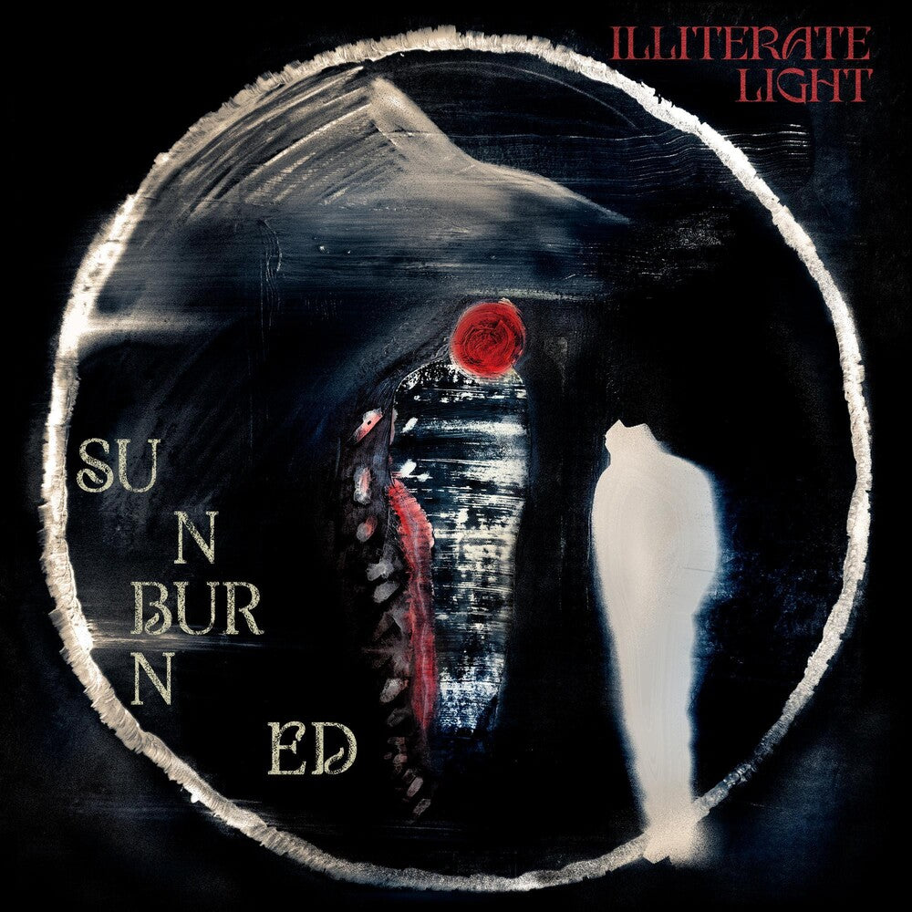the album cover for Illiterate Light - Sunburned