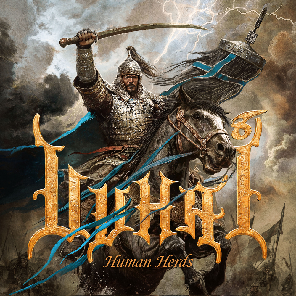 the album cover for Uuhai - Human Herds
