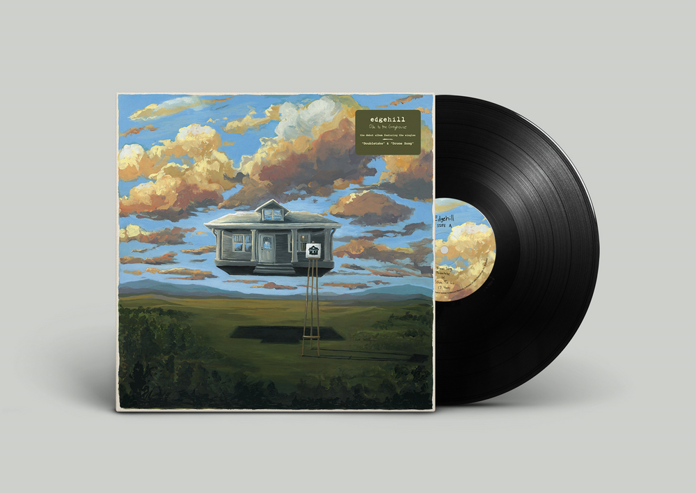 the album cover for Edgehill - Ode to the Greyhouse