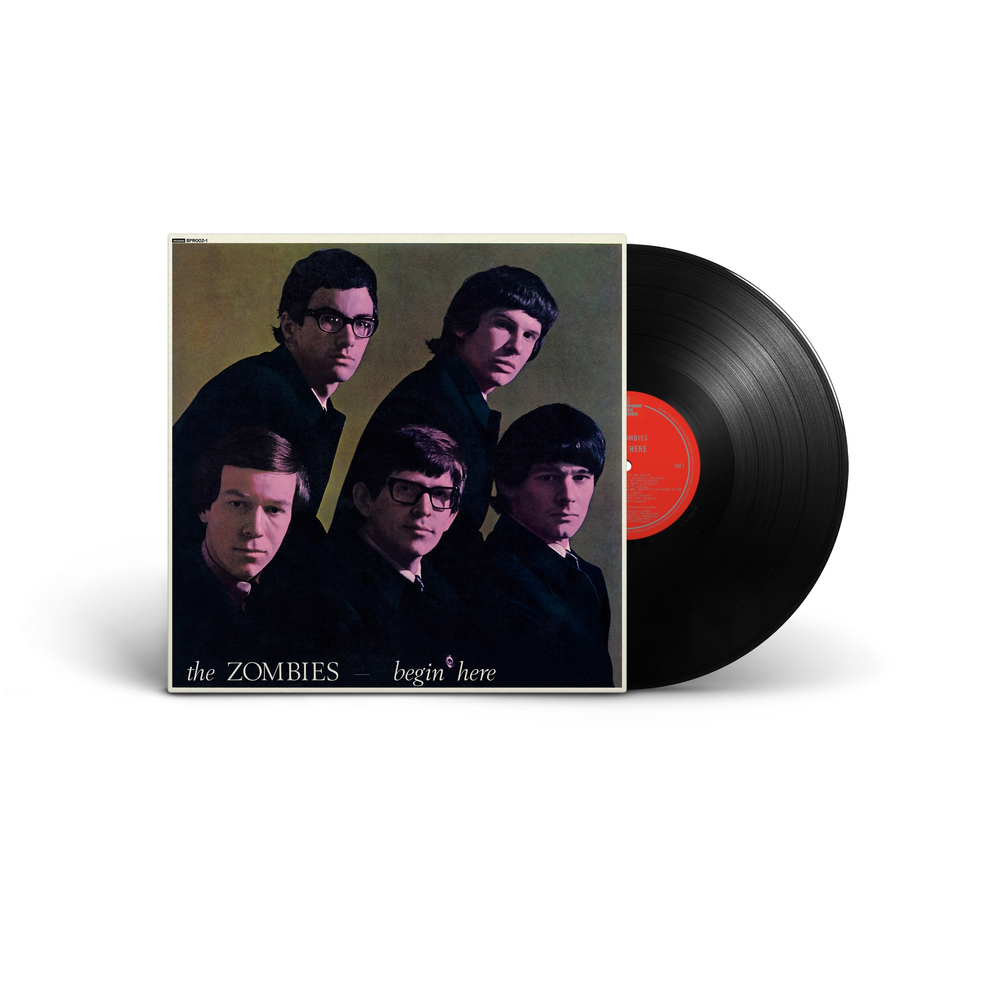 the album cover for The Zombies - Begin Here - Mono Remastered