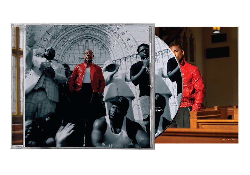 the album cover for Kirk Franklin - I Am What I Am