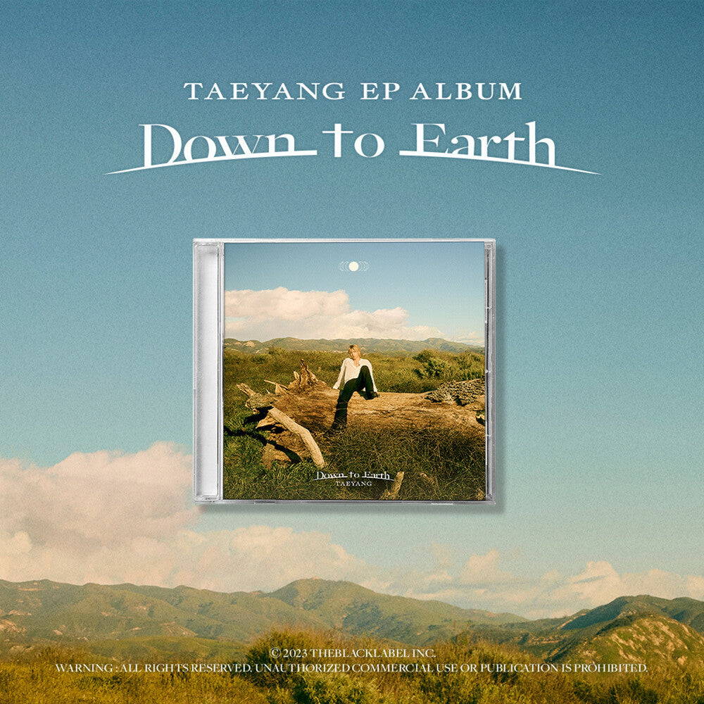 the album cover for Taeyang - Down To Earth