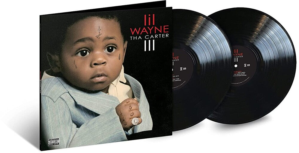the album cover for Lil Wayne - Tha Carter Iii