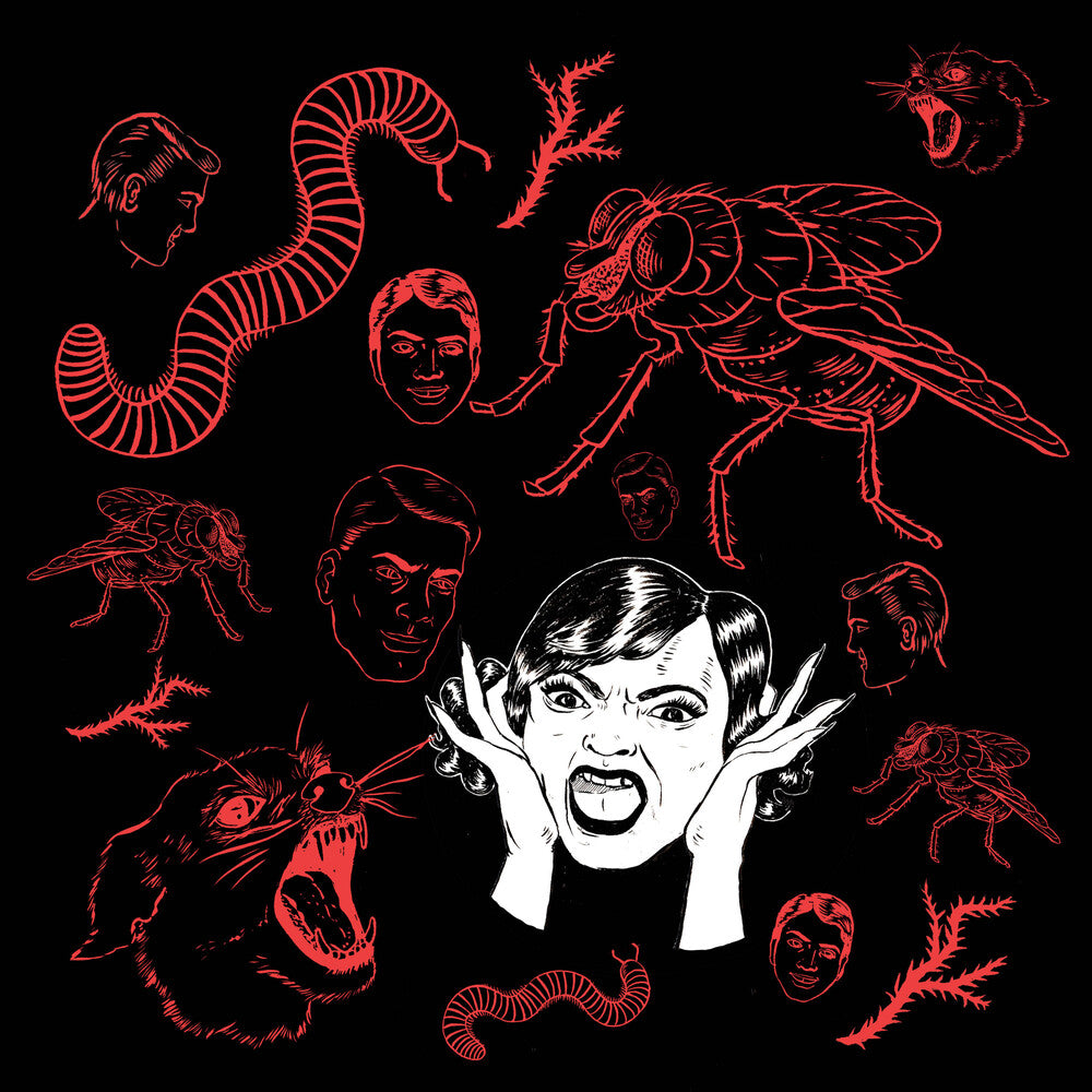 the album cover for Bush Tetras - They Live in My Head