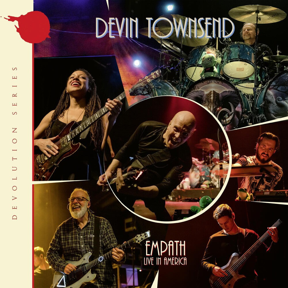 the album cover for Devin Townsend - Devolution Series #3 - Empath Live In America