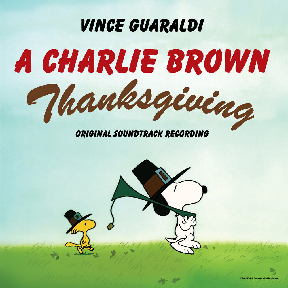 the album cover for Vince Guaraldi (Aniv) - Charlie Brown Thanksgiving (Aniv)