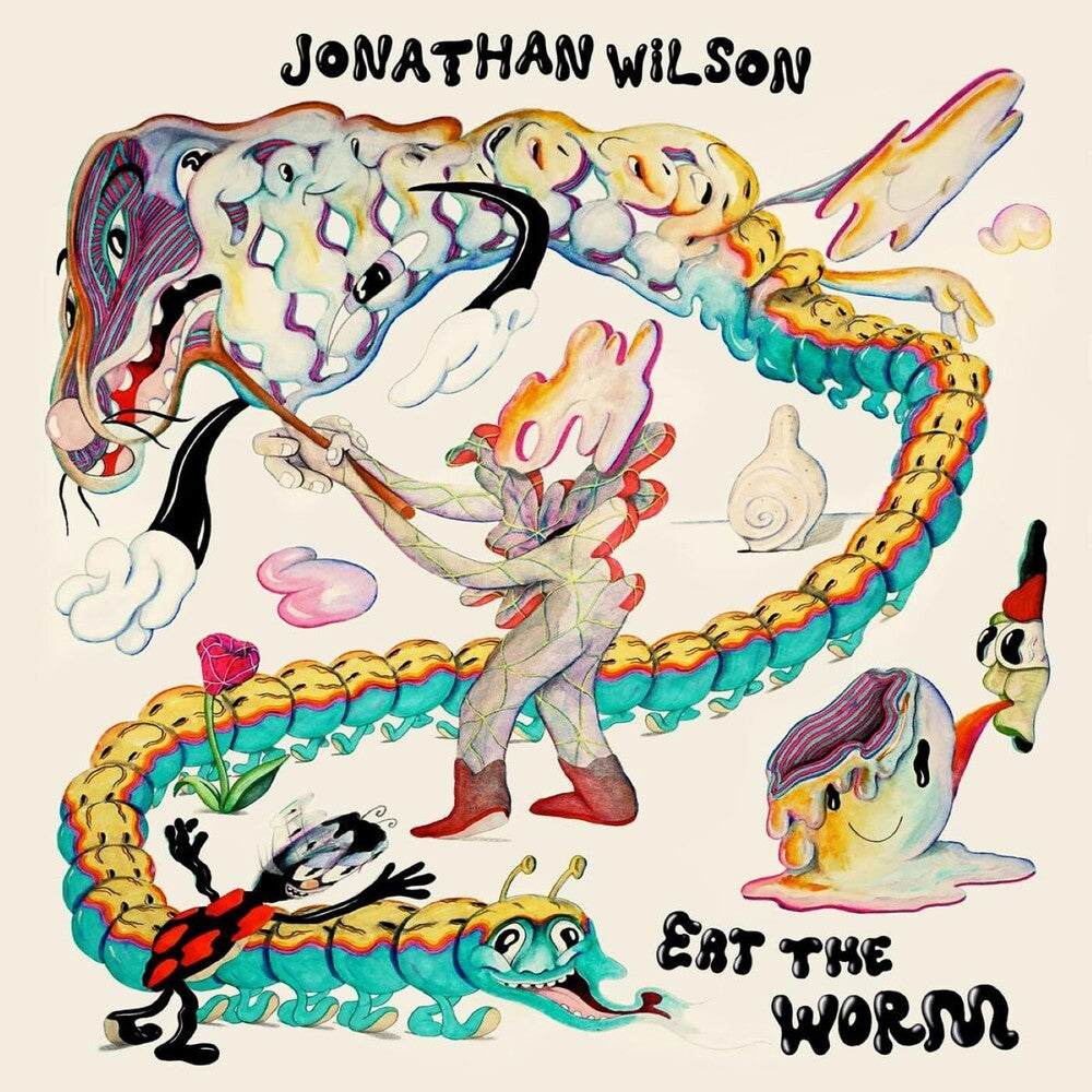 the album cover for Jonathan Wilson - Eat The Worm