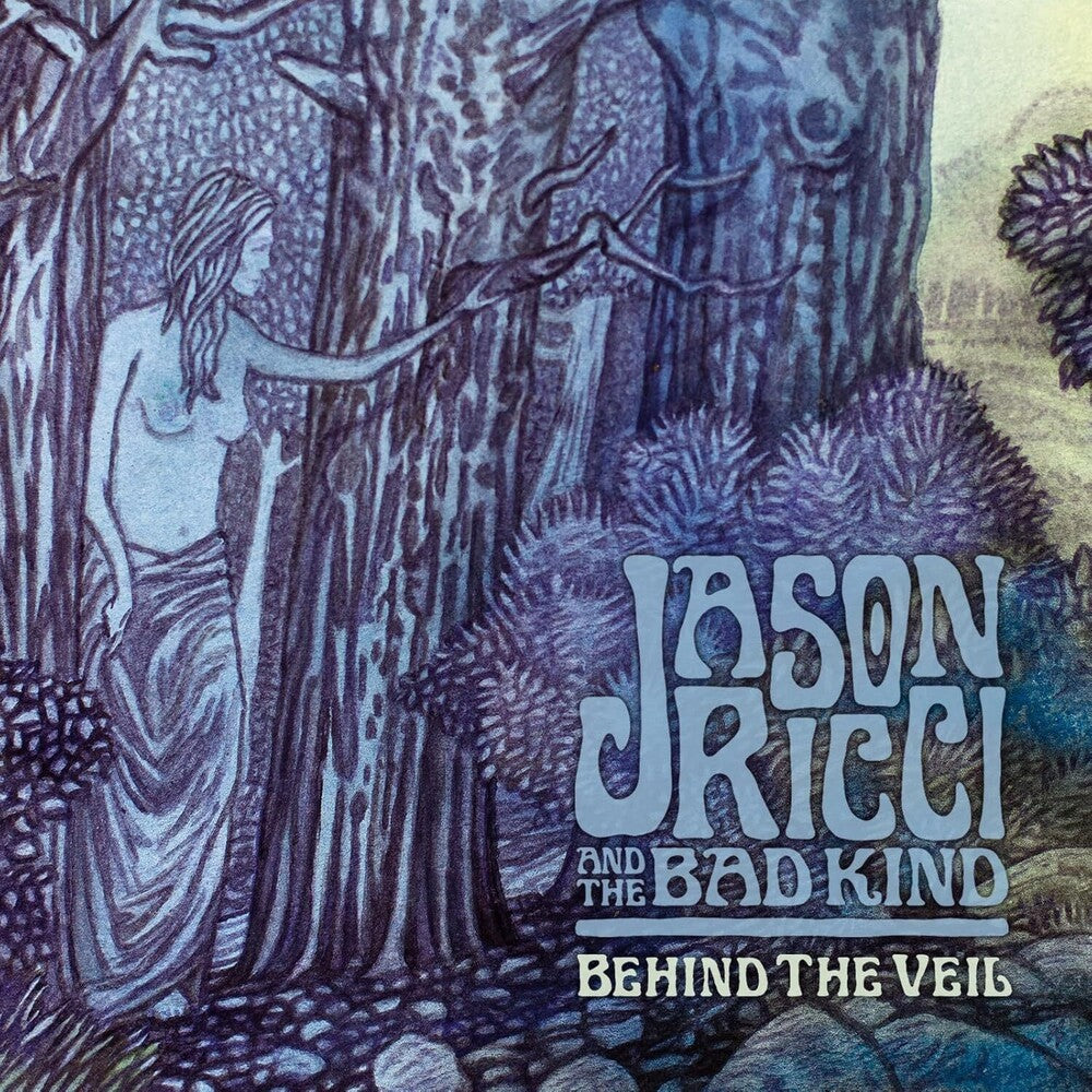 the album cover for Jason Ricci & The Bad Kind - Behind The Veil