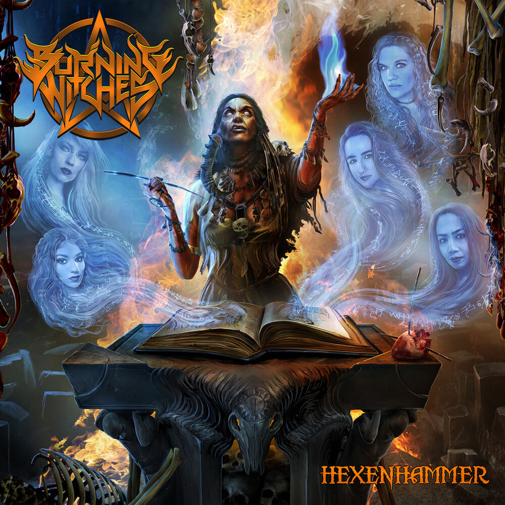 the album cover for Burning Witches - Hexenhammer (Mod)
