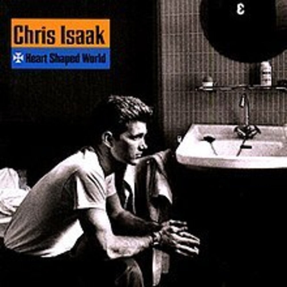 the album cover for Chris Isaak - Heart Shaped World