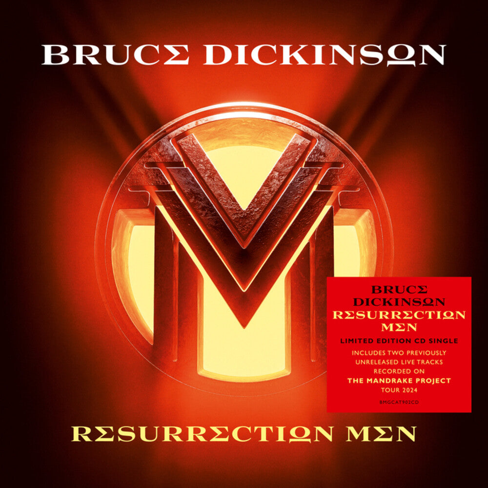 the album cover for Bruce Dickinson - Resurrection Men